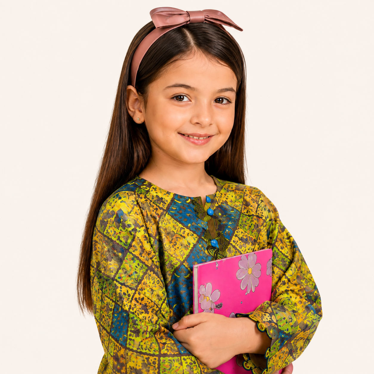 Girls Trendy Printed Co-Ord Set – Casual &amp; Comfortable Kids Wear — alternate view